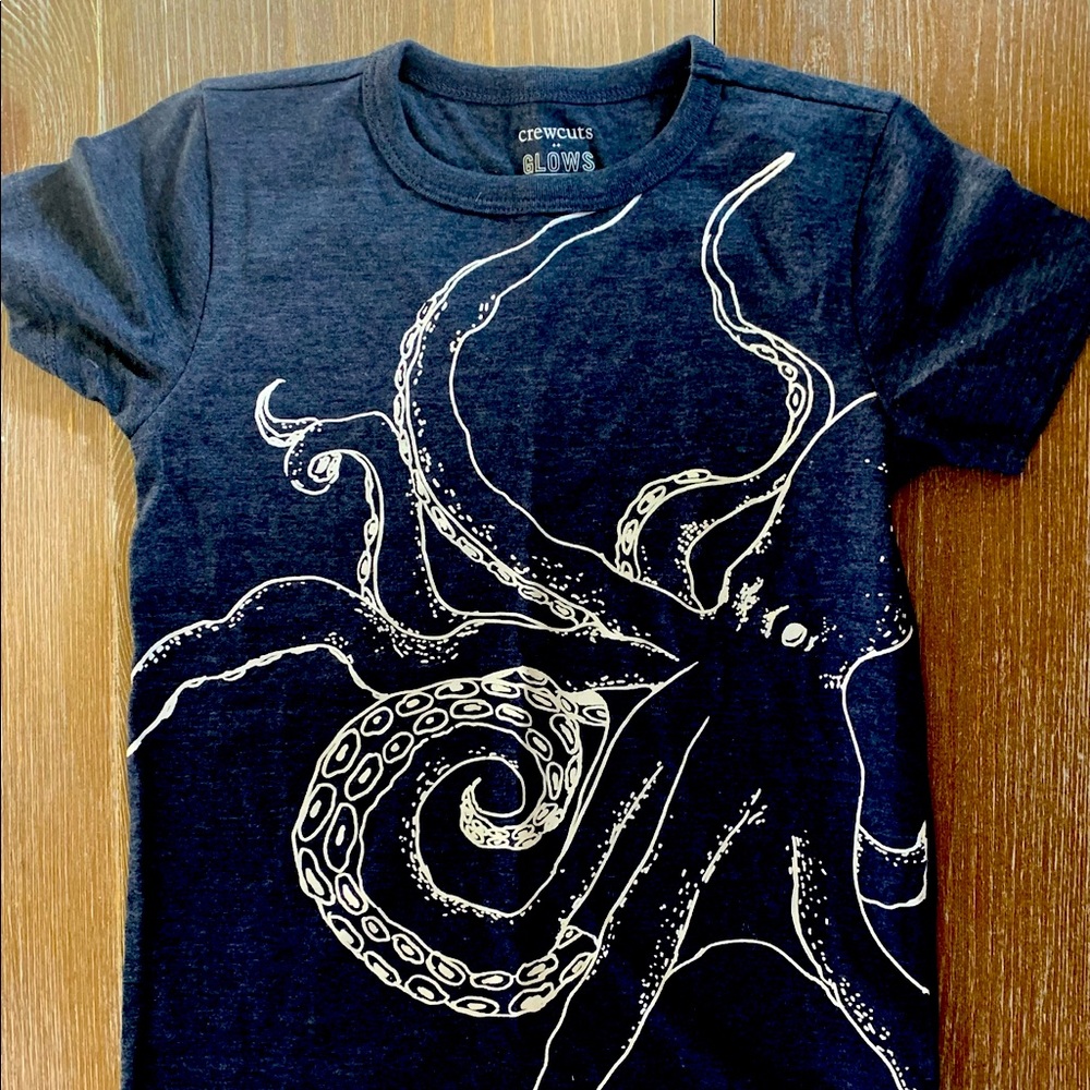 crewcuts Octopus Tee sz 6-7